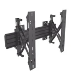 Montaje De Pared Push In-Pop Out Para Videowall Epcom Industrial Emlcw1Up40048/Vesa 400/Para Pantallas De 37" A 65"/30Kg/Color Negro