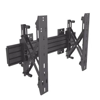 Montaje De Pared Push In-Pop Out Para Videowall Epcom Industrial Emlcw1Up40048/Vesa 400/Para Pantallas De 37″ A 65″/30Kg/Color Negro