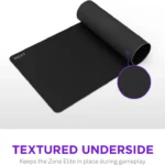 Mousepad Nzxt Zone Elite Xl/750Mmx400Mm/Grosor 4.5Mm/Espuma De Pu Microcelular/Color Negro/Mm-Xlgpr-Bk