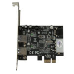 Tarjeta PCI Express 2 Puertos Con USB 3.0 Fuente Molex Uasp