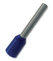 Ferrule Aislado Para Cables 10 Awg Panduit Fsd84-18-C/Pin De 18Mm De Longitud/Cobre Din/Mango Color Azul/Paquete 100 Piezas