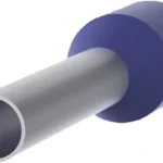 Ferrule Aislado Para Cables 12 Awg Panduit Fsd81-12-C/Pin De 12Mm De Longitud/Mango Color Gris/Paquete 100 Piezas