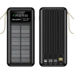 Power Bank Keluona Pw0001 10000Mah/Lightning USB-C/4 Cables Integrados/5V/Negro