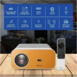 Videoproyector Multimedia Steren Pro-4000/300 Ansi Lumenes/1920X1080P Full HD/Proyeccion Hasta De 150"/Color Blanco-Naranja