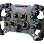 Volante Gt De 300Mm Moza Gs V2P Con Acabado Premium/Funciones Profesionales/Rs056