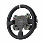 Volante De 13" Moza Cs V2P Con Paletas Magneticas/Luces Rgb/Diseño Profesional/Rs057
