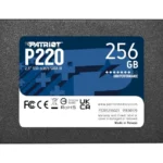 U. Estado Solido SSD Interno 256Gb Patriot P220S256G25 2.5"/SATA Iii/Escritura 500Mb/S/Lectura 550Mb/S