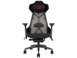 Silla Gamer ASUS Rog Destrier Ergo Gaming/Color Negro/150Kg/Reposabrazo Ajustable/Sl400 Rog Destrier/Bk/Ww/