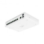Switch Gigabit Ubiquiti Uisp-S/8 Puertos Gbe RJ45/1 Puerto Sfp/Administrable/Color Blanco