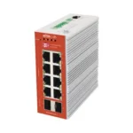 Switch L2+ Wi-Tek Wi-Pcms312Gf-Bt-I/8 Puertos PoE Af/At/Bt 100/1000 Mbps/2 Puertos Sfp Gigabit/Administrable Cloud-Web-Cli/PoE Industrial/Presupuesto PoE 460W/Protocolo Ersp