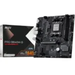 Mb MSI Pro B840M-B Socket Am5/2Xddr5/HDMI/D-Sub/PCI-E 4.0/Matx