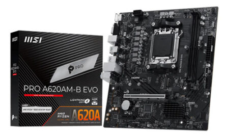 Mb MSI Pro A620Am-B Evo Socket Am5/2Xddr5/HDMI/VGA/PCIE-4.0/Matx