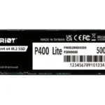 U. Estado Solido SSD M.2 500Gb Patriot P400 Lite/PCI-E 4.0/NVMe/P400Lp500Gm28H