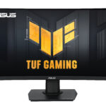 MONITOR 24" ASUS TUF GAMING LED/PANTALLA CURVO/PANEL VA/HDMI/COLOR NEGRO/VG24VQER