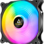 Ventilador Antec F12 Racing Argb/1X120Mm/Argb/1500Rpm/Color Negro