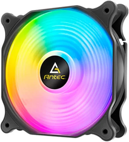 Ventilador Antec F12 Racing Argb/1x120mm/argb/1500rpm/color Negro