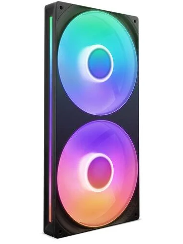 Ventilador Nzxt F280 Rgb Core/1x280mm/rgb/2000rpm/color Negro/rf-u28hf-b1