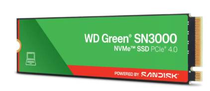 U. Estado Solido SSD M.2 500Gb Western Digital Sn3000/PCI-E 4.0/4100 Mb/S Escritura/5000 Mb/S Lectura/Wds500G4G0E