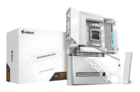 Mb Gigabyte X870 A Stealth Ice Socket Am5/4Xddr5/HDMI/WiFi/USB-C/PCI-E 5.0/ATX
