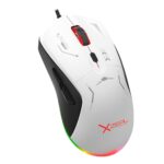 Mouse Gamer Xzeal Xz930 Alambrico Rgb 12400Dpi 9Botones USB Color Negro, Xzmx930B