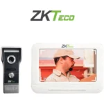 Kit De Videoportero Analogico Zkteco Vdpo3-B3 Kit/Monitor De 7"/ Frente De Calle Con Camara De 1Mp/Angulo De Vision 87°/Conexion Hasta 4 Monitores