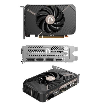 T/Video Zotac Zt-B50500G-10L Geforce Rtx 5050/8Gb Gddr6/PCI-E 5.0/HDMI/DP/1 Ventilador