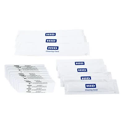 Kit De Limpieza Hid 086177 Para Dtc1250E/Dtc1500/C50/Dtc1000Me/Dtc4250E/Dtc1000/Dtc4000/Dtc4500E/Incluye 10 Tarjetas, 3 Lenguetas Y 4 Isotopos