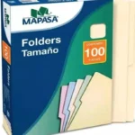 Folders Mapasa Pc0001 Carta/Color Crema C/100