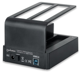 DOCKING MANHATTAN P/DISCO DURO 3.5" 2.5" SATA-USB 3.0
