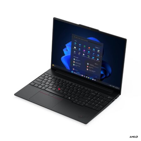 Lenovo Thinkpad E16 Gen 3 (AMD) AMD Ryzen™ 5 220 Computadora Portátil 40.6 Cm (16″) Wuxga 32 Gb DDR5-Sdram 1 Tb SSD Wi-Fi 6 (802.11Ax) Windows 11 Pro Español Negro