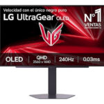 Monitor Gaming LG 27Gx704A-B, 27 Pulgadas, 2560 X 1440 Pixeles, .03 Ms, OLED, 240 Hz