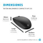 HP Mouse Inalámbrico Compacto 235