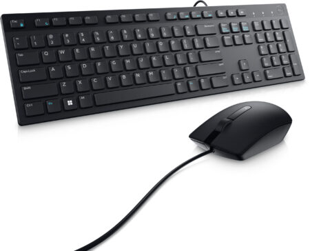 Kit Teclado Y Mouse Dell Km300C Alambrico,USB, Negro, 580-Akkw (Openbox)