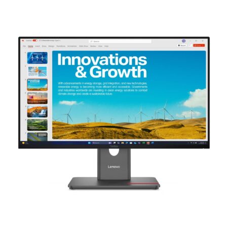 Monitor Lenovo Thinkvision P24Qd-40 64B1Gar1La – Ergonomic Stand With Ltps, Tiempo De Respuesta 4Ms, 3 Años De Garantia Con Fabricante