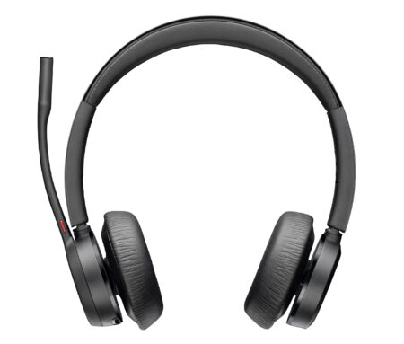 HP Poly Auriculares USB-C Poly Voyager 4320 Con Certificación De Microsoft Teams + Adaptador Bt700