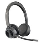 HP Poly Auriculares USB-C Poly Voyager 4320 Con Certificación De Microsoft Teams + Adaptador Bt700
