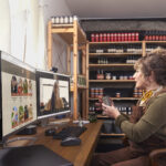 HP Poly Audífonos Poly Voyager Free 60+ Uc M, Negro Carbón + Adaptador Bt700 USB-C + Estuche De Carga Con Pantalla Táctil