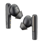 HP Poly Audífonos Poly Voyager Free 60 UC M, negro carbón + adaptador BT700 USB-A + estuche de carga básico