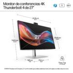 HP Monitor Para Conferencias 4K De La Serie Pro 7 De 27" - 727Pm