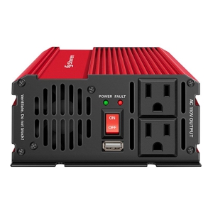 Inversor De Corriente 1500W Steren Inv-1500/Entrada 11-14V/Salida 110V