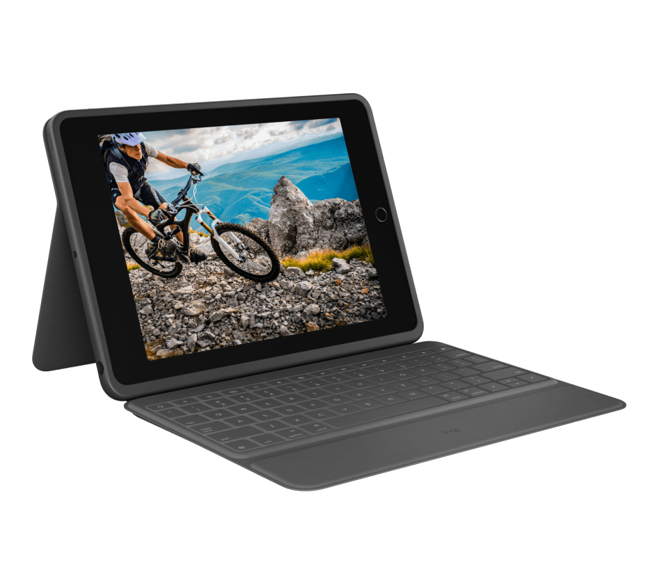 RUGGED FOLIO For the new seventh-generation iPad (Graphite)