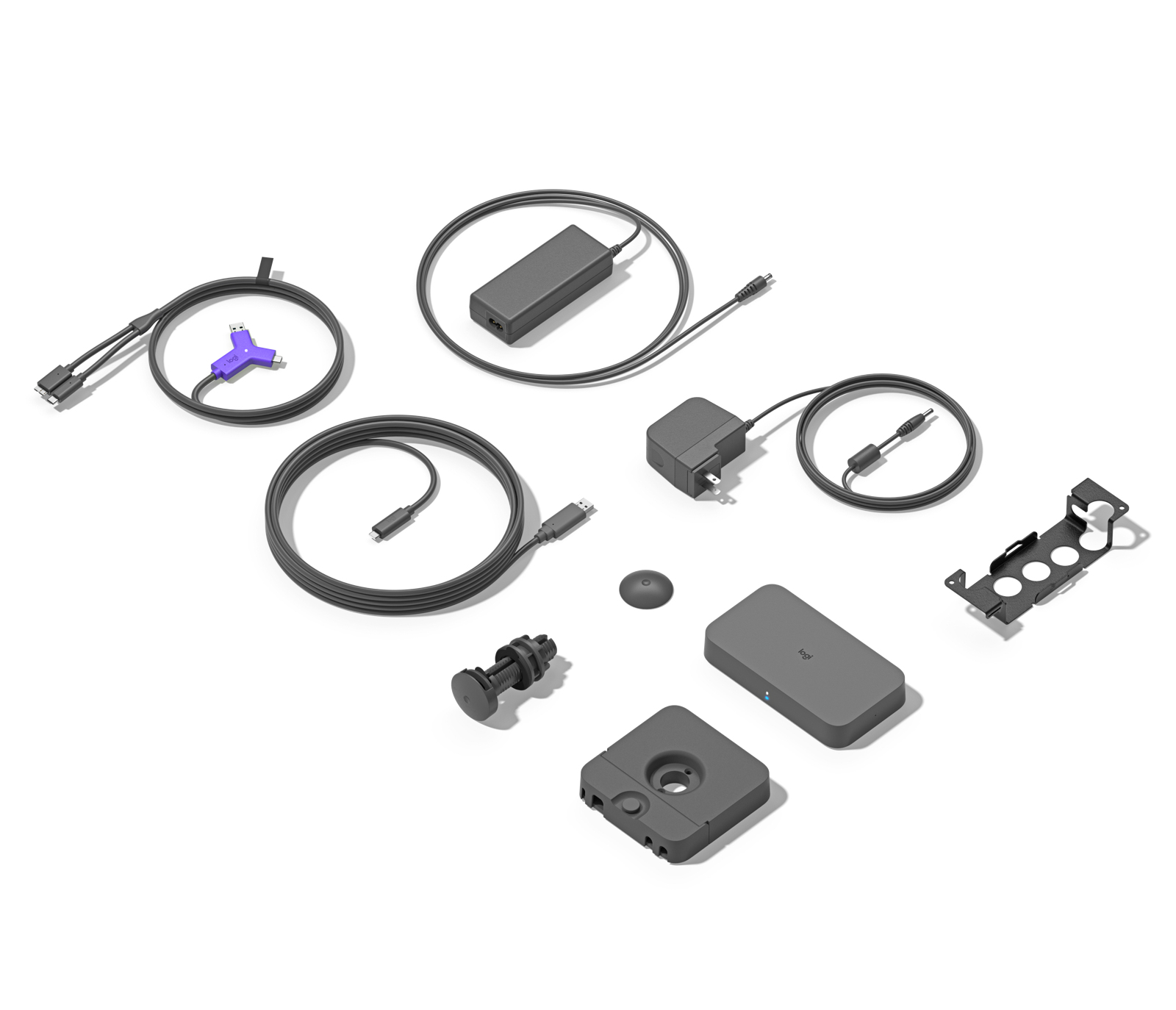 Logitech Swytch Transmisor Y Receptor Av Negro, Violeta