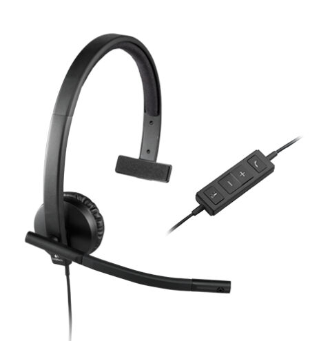 Diadema Logitech H570E USB Mono Lync