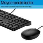 Combo Teclado Y Mouse Optico HP 320Mk Cable USB-A 1000Dpi 1Yw