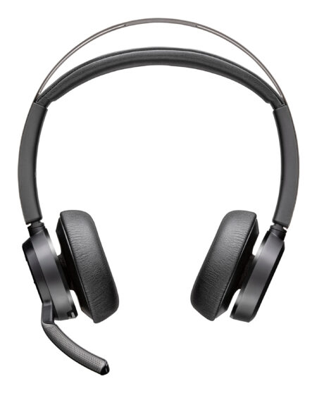 HP Poly Auriculares USB-C-C Poly Voyager Focus 2 + Adaptador USB-C/A + Soporte De Carga