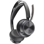 HP Poly Auriculares USB-C-C Poly Voyager Focus 2 + Adaptador USB-C/A + Soporte De Carga
