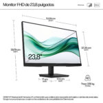 HP Series 3 Pro Monitor FHD De La Serie 3 Pro De 23,8" - 324Pv