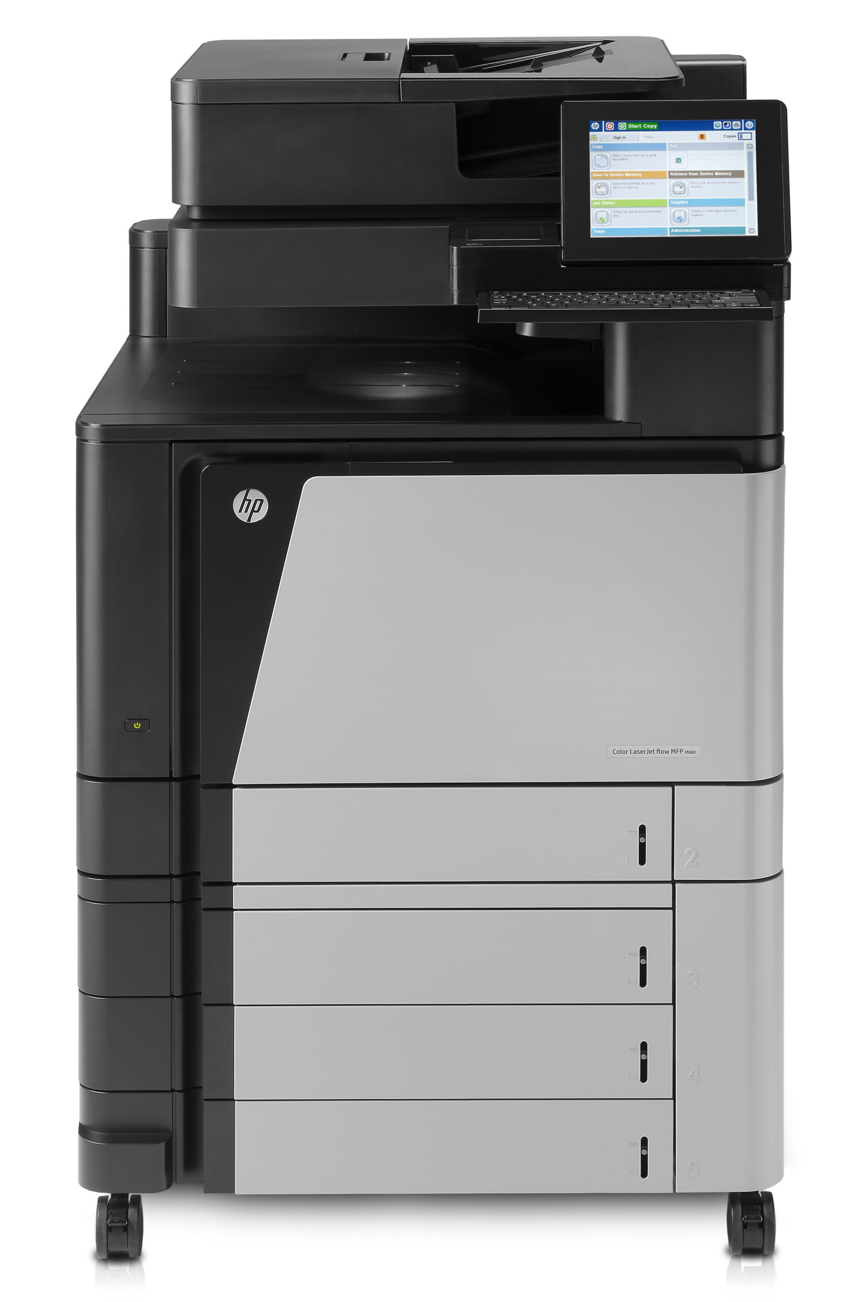 HP Color LaserJet Enterprise Flow LaserJet Enterprise Flow M880z Multifunction Color Impresora, Ethernet solamente; Copiadora, escáner