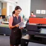 HP Color Laserjet Enterprise Flow Laserjet Enterprise Flow M880Z Multifunction Color Impresora, Ethernet Solamente; Copiadora, Escáner