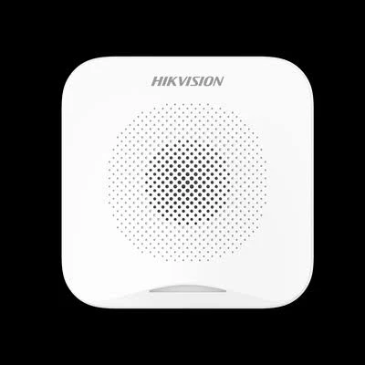 Sirena Inalambrica Interior Hikvision Ds-Ps201-Wb/Alerta Ajustable Entre 80 A 95Db/4 Tipos De Sonido De Alarma Fuego/Panico/Medico/Intrusion